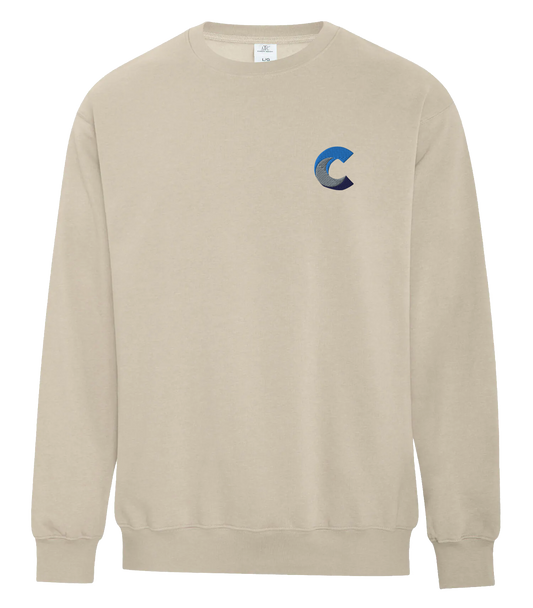 ATC™ EARTH WASH™ TOURBILLON FLEECE CREWNECK SWEATSHIRT - Embroidered