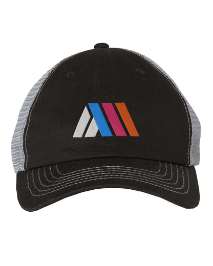 Sportsman - Contrast-Stitch Mesh-Back Cap - Logo Embroidered