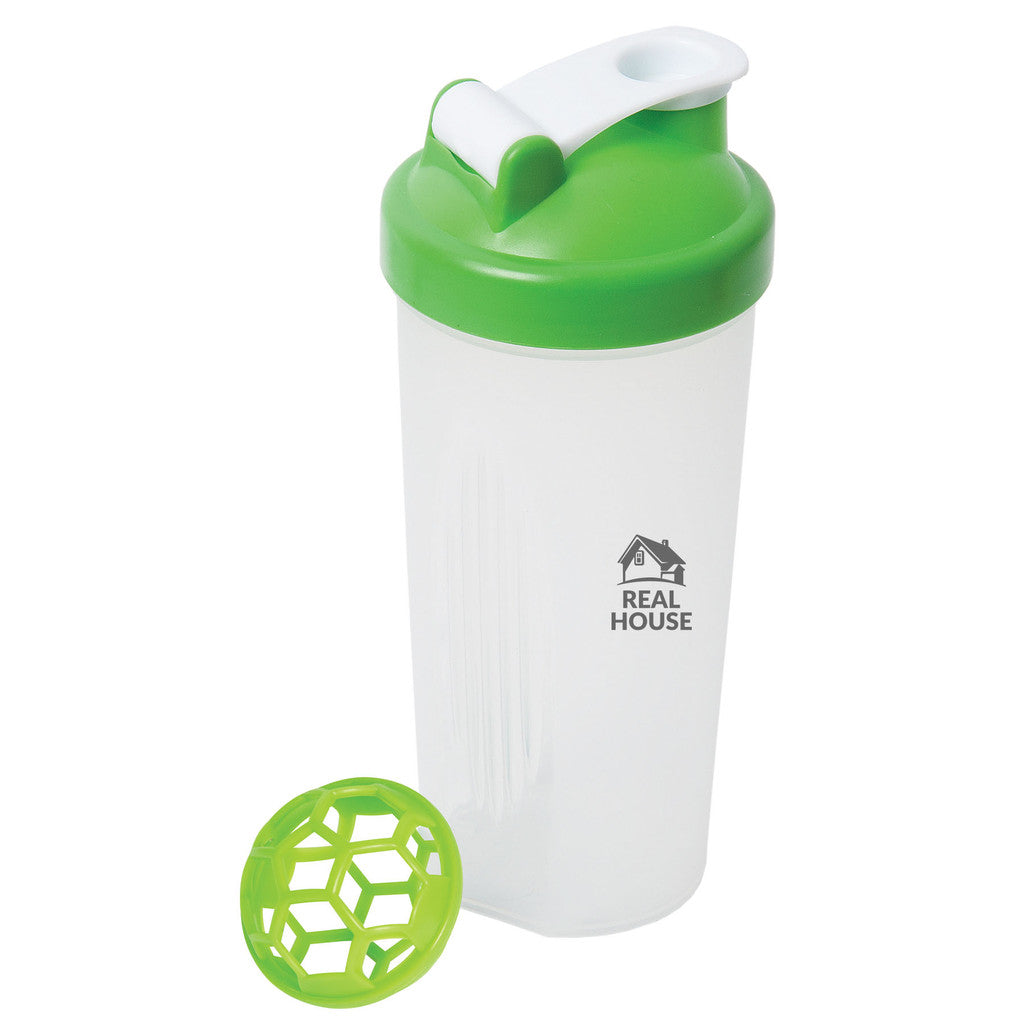 Cross-Trainer Max 600 Ml. (20 Fl. Oz.) Large Shaker Bottle - Single Color Pad Printing Logo