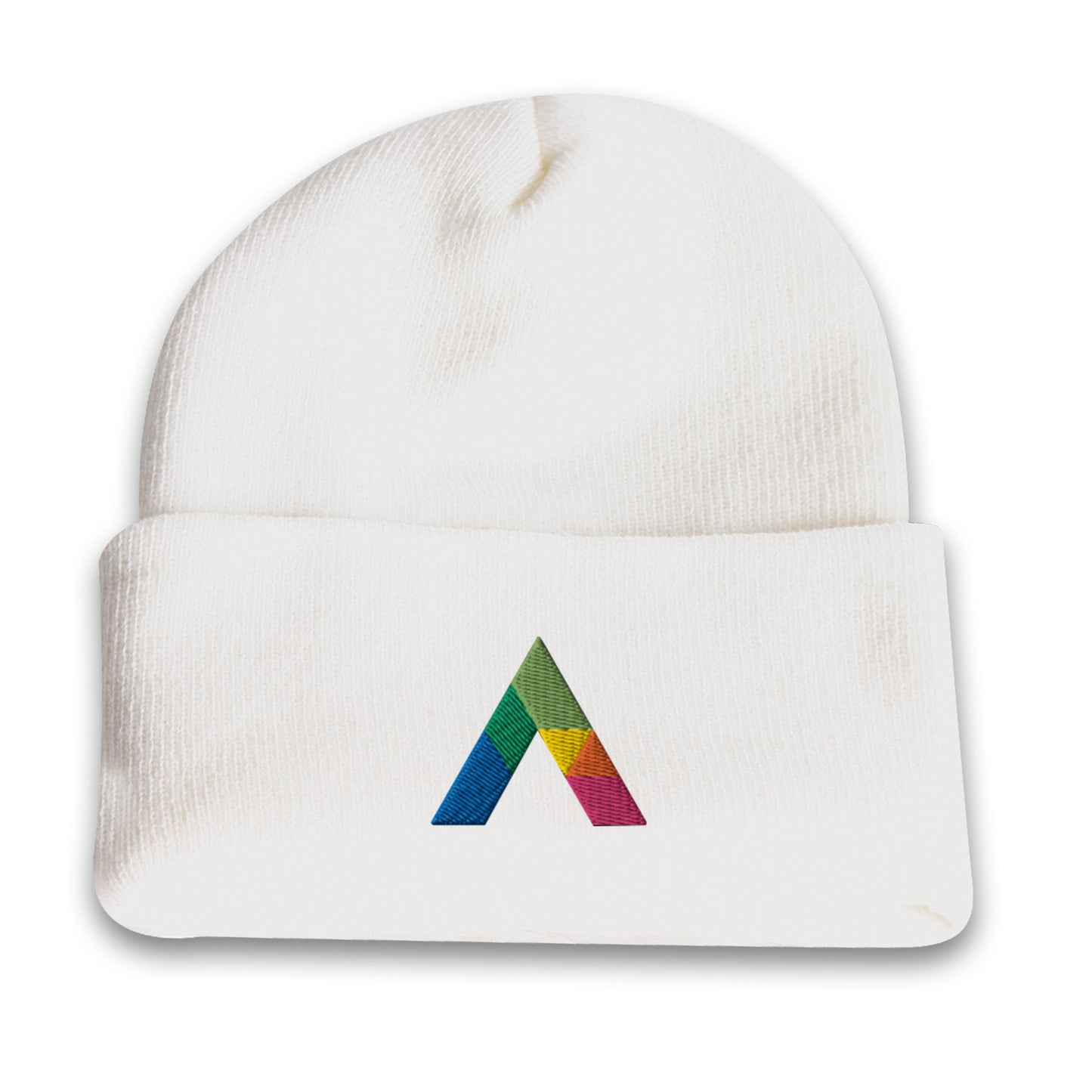 Acrylic Roll Up Knit Toque Beanie - Logo Embroidered