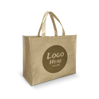 Jumbo Size Promotional Non-woven Bags 80gsm 18"W x 8"D x 14"H