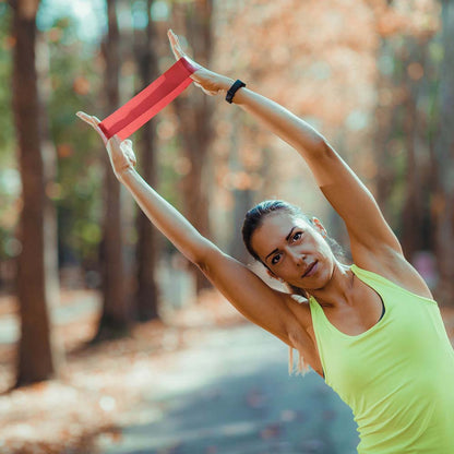 Treble Strength Resistance Band Set - Single or Full color Printing Logo