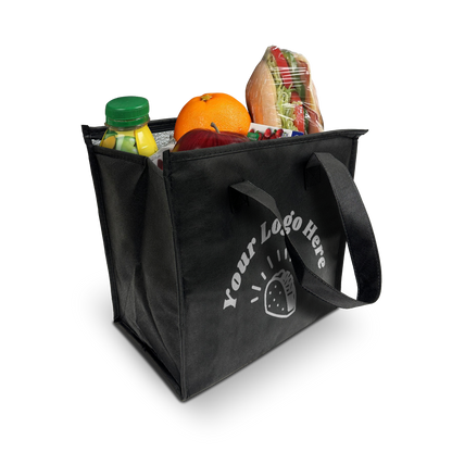 Thermal Cooler Shopping Bag with 3mm insulation 12”W x 8"D x 12”H