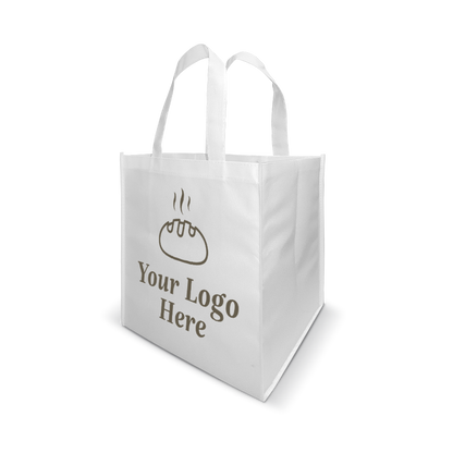 Bakery Box Size Non-Woven Bag 80gsm 11”W x 11"D x 13”H