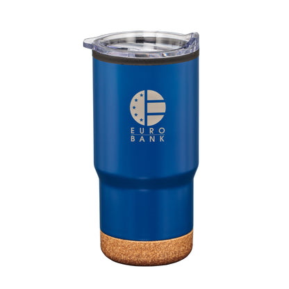 Donana Tumbler w/Cork Base 20oz. - Single Color or Full Color Printing